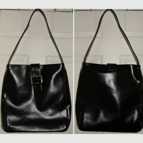 Lancome Handbags - NWOT Lancome XL Black Shoulder Bag